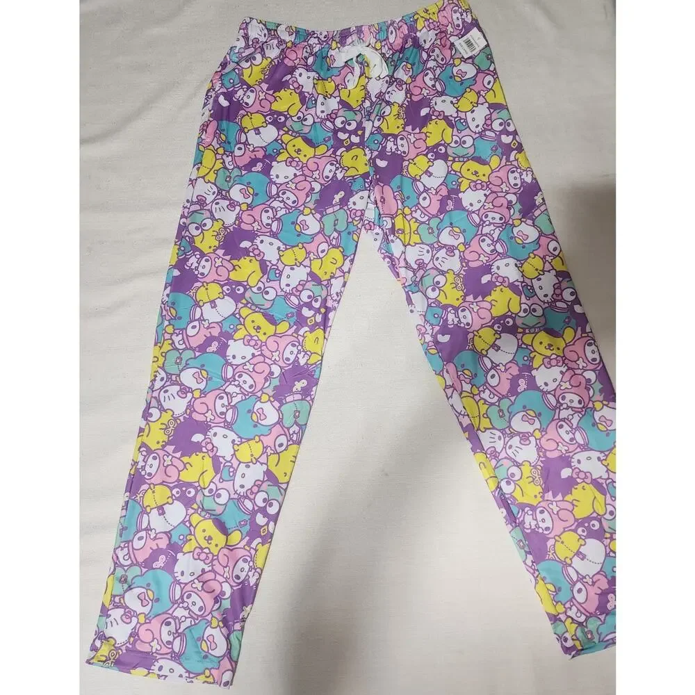 Hello kitty and friends sleep wear pants Large women's adjustable